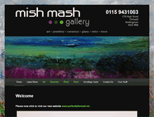 Tablet Screenshot of mishmashgallery.com